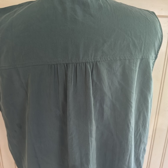 Eileen Fisher Sleevess Button-Up Dress - Picture 6 of 11